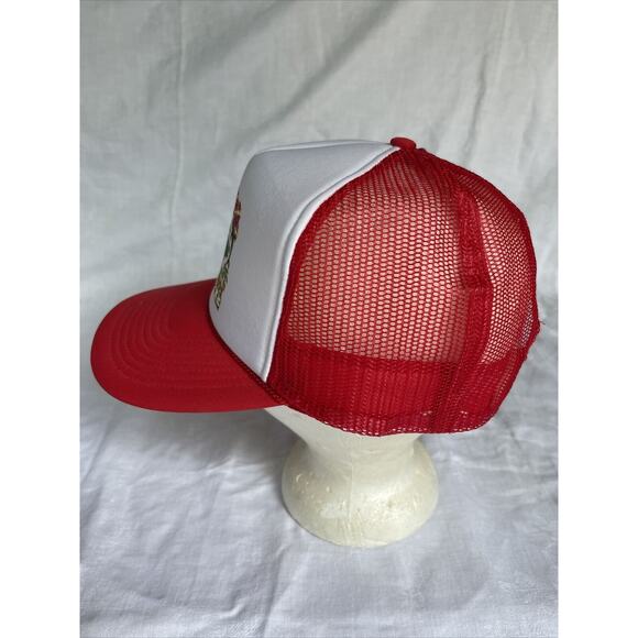 Vintage Hawaii Beach Trucker Hat Nissin Cap Rope Front Snapback Adjustable - Picture 3 of 7